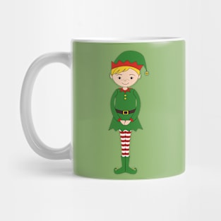 Christmas Elf Boy Digital Art | Christmas Special | illusima Mug